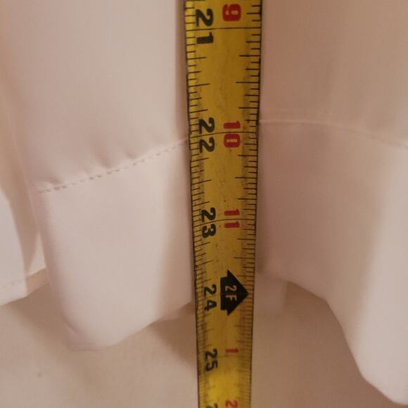 Susan Graver Button Down Shirt Lot Of 3 Size M Cream Blue Brown - Picture 8 of 10